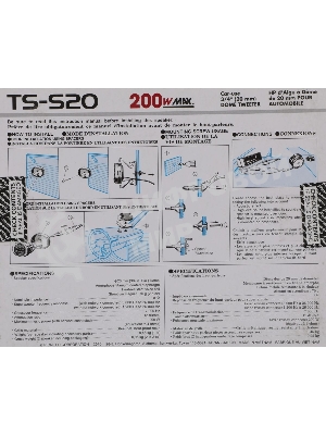 Колонки автомобильные Pioneer TS-S20 200Вт 92дБ 8Ом 2см (ком.: 2кол.) твитер