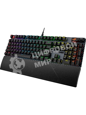 Клавиатура ASUS ROG Strix Scope II X ROG NX Snow V2 проводная, USB Type-A, чёрный