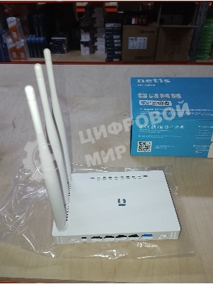 (Восстановленный) Wi-Fi маршрутизатор NETIS 300MBPS 10/100M 4P WF2419E [Cм.описание!]