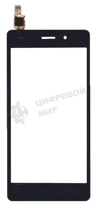 Сенсорное стекло (тачскрин) для Huawei P8 Lite, черное