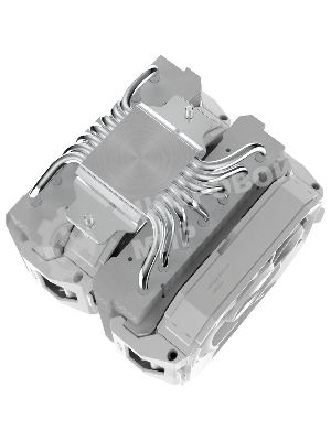 Кулер для процессора Alseye W700-W(USA) белый, 120 мм, алюминий/медь, 2200 об/мин, 35.3 дБ, 4 pin, 230 Вт, 159 мм