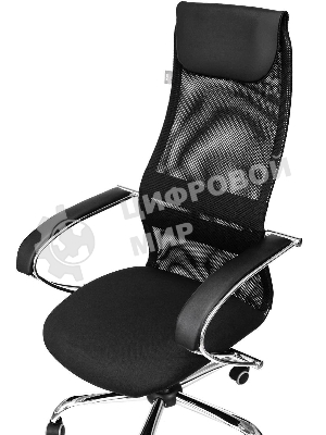 Кресло Бюрократ CH-607SL TW-01 Neo Black черный, сетка, подголовник