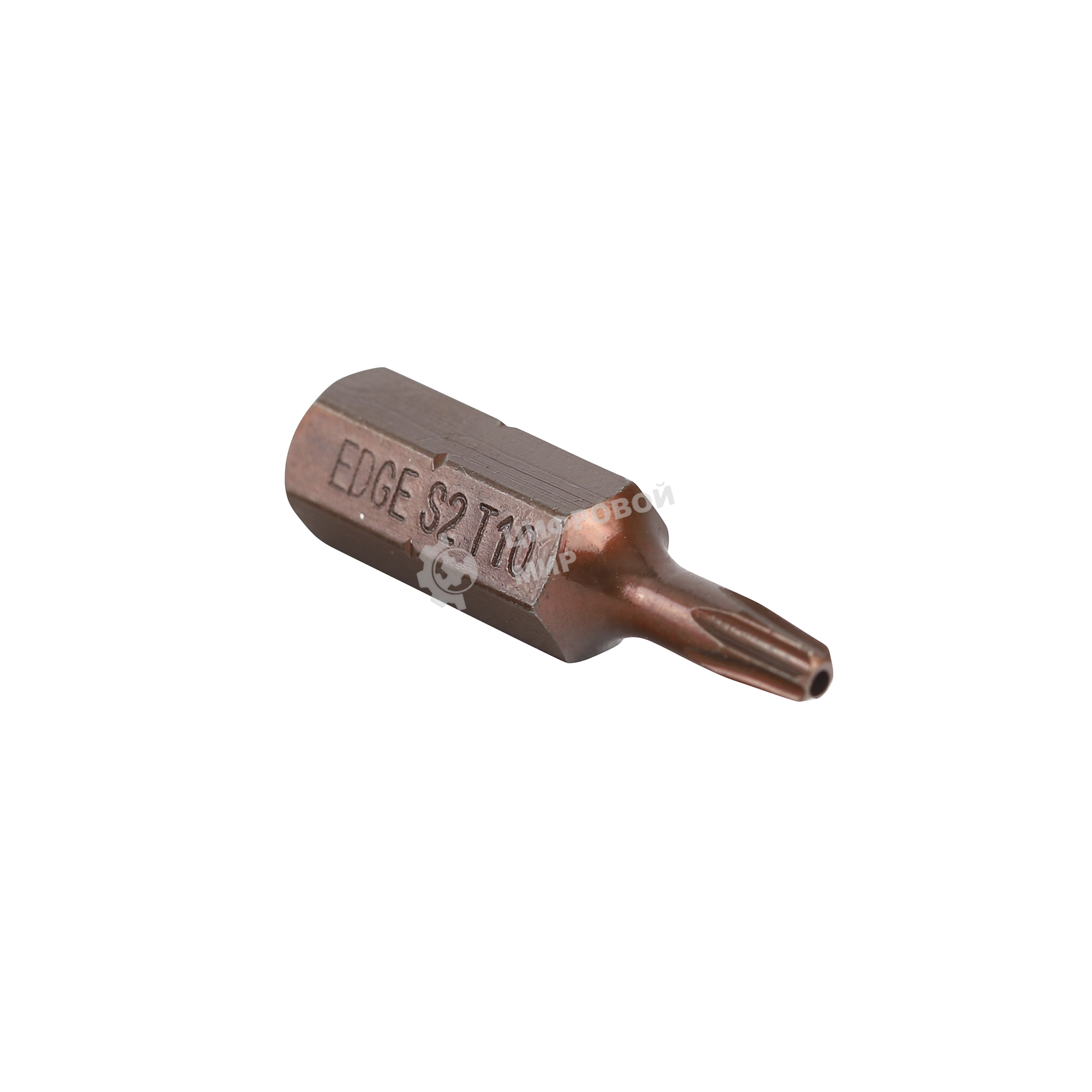 Бита EDGE by PATRIOT T10, сталь S2, длина 25 мм, 2шт в блистере