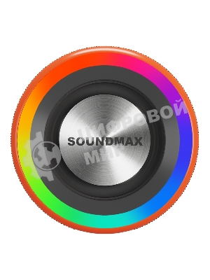 Портативная колонка SOUNDMAX SM-PS5024B оранжевый
