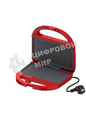 Гриль электрический Maxvi SM702P красный