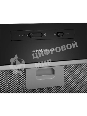 Вытяжка полновстраиваемая Maunfeld Crosby Light 5028, черный, 50 см, 850 куб. м/ч, 55 дБ