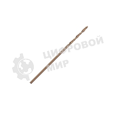 Сверло PATRIOT EXPERT по металлу, Р6М5К5, 1,0 мм, упаковка 10 шт