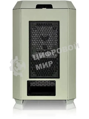 Компьютерный корпус Thermaltake The Tower 300 Matcha зеленый без БП miniITX 8x120мм 6x140мм 2xUSB 3.0 audio bott PSU