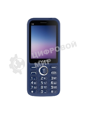Мобильный телефон Maxvi K32 синий