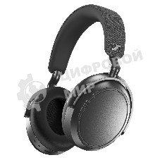 Беспроводные/проводные наушники Sennheiser Momentum 4 Wireless графитовый, полноразмерные, Bluetooth + проводной, активное шумоподавление, до 60 ч