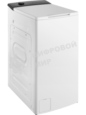 Стиральная машина Weissgauff WM 40165 T белая, загрузка вертикальная 6кг, 1000 об/мин., класс: A+++