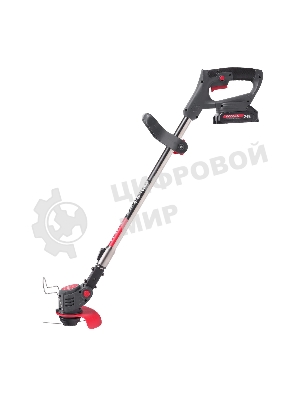 Триммер аккумуляторный Победа ТА 201 акб 21В 1,5Ач, 145мм ширина кошения, катушка и 2Т ножи