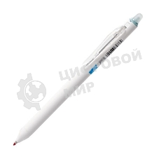 Ручка гелевая Deli EG160-BL белый, d=0.5мм, голубые чернила, круглая стираемая