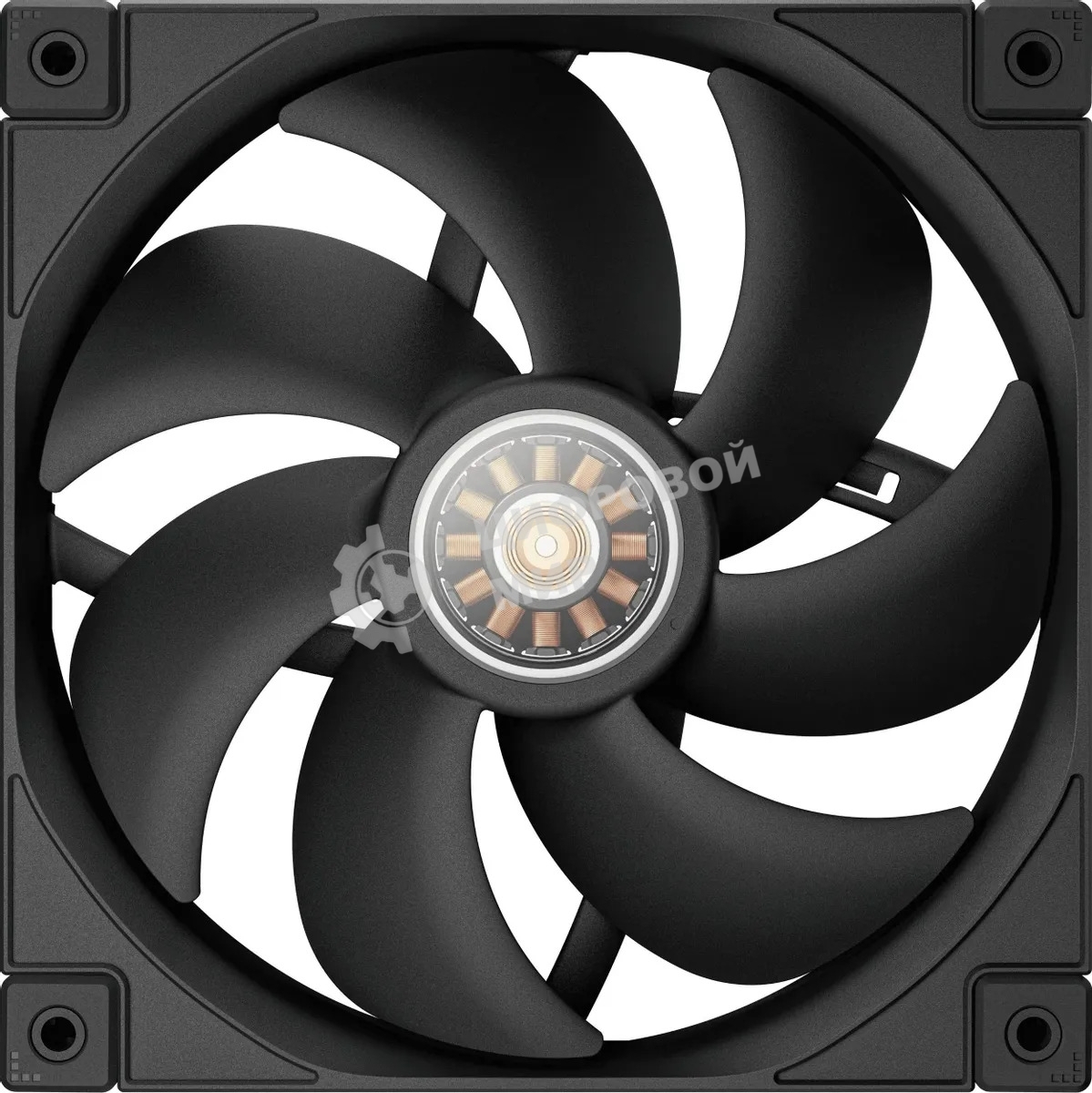 Вентилятор для корпуса DEEPCOOL FT14 черный, 140 мм, 1650 об/мин, 25.1 дБ, 4 pin