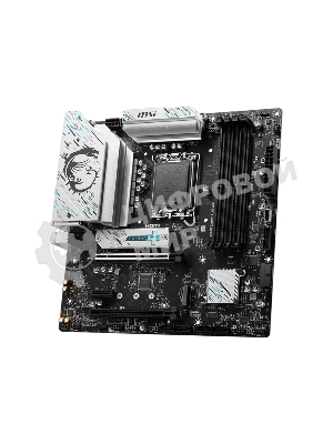 Материнская плата MSI B760M GAMING PLUS WIFI, LGA 1700, Intel B760, 4xDIMM DDR5, 4xSATA, 2xM.2, 1xPCI-E 4.0 x16, 1xPCI-E 3.0 x1, 2xHDMI, 2xDP, 1x 2.5Gb LAN, 2xUSB-A 3.2 Gen 2, 4xUSB 2.0, Micro-ATX