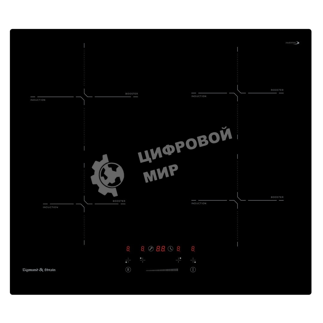Индукционная варочная панель Zigmund & Shtain CI 60.6 B черный