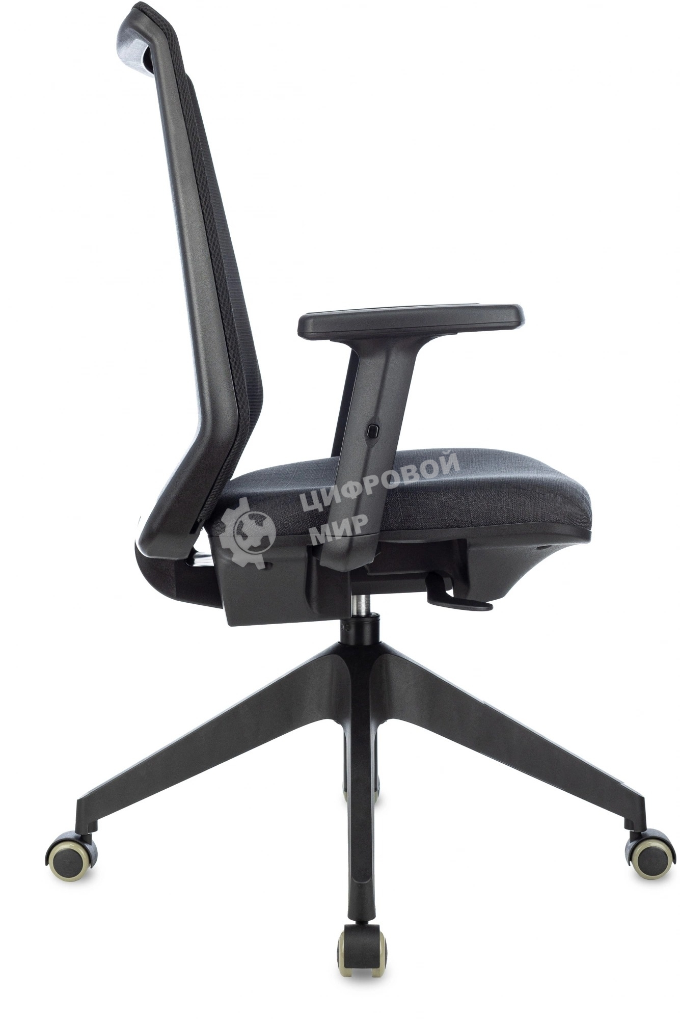 Кресло офисное Бюрократ MC-611NL черный TW-01 38-418 сетка/ткань, крестов. 4-луч. пластик