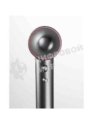 Фен Haier HHD-603 графитовый, 1600 Вт, компактный, ионизация