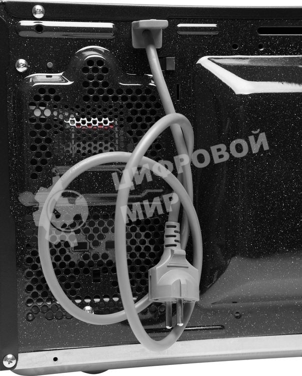 Микроволновая печь Samsung MS23T5018AK/BW черный, 23 л, 800 Вт, переключатели - сенсор