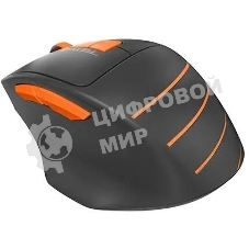 Мышь беспроводная A4Tech Fstyler FG30 серый/оранжевый, 2000 dpi, радиоканал, USB, кнопки - 5