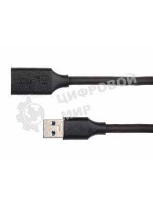 Кабель удлинительный USB3.0 Am-Af 5m Telecom черный (TUS708-5M)