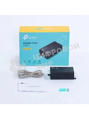 Инжектор PoE Gigabit PoE Injector, 802.3af/at compliant