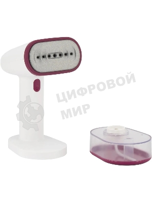 Отпариватель Hyundai H-HS02890 белый/вишневый, 1650 Вт, 31 г/мин, 250 мл
