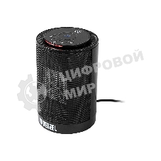 Тепловентилятор керамический Denzel DTFC-1200, черный, 600/1200 Вт, 12 м2, 3 режима, термостат