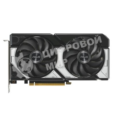 Видеокарта ASUS DUAL-RTX5060-O8G, NVIDIA GeForce RTX 5060, 8 ГБ GDDR7, 128 бит, PCI-e 5.0, 1xHDMI, 3xDP, 2565 МГц