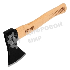 Топор Denzel 600 г, кованый, буковое топорище