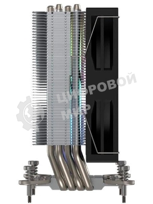 Вентилятор для процессора Coolleo CPU Cooler Etian CL-A40-ARGb Intel: LGA 115X/1200/1700/1851 AMD: AM4/AM5 200W TDP