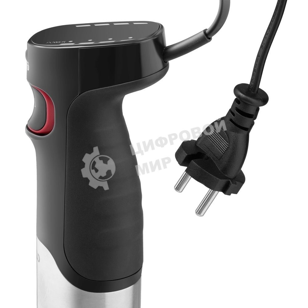 Блендер погружной Maunfeld MF-123SB PRO черный, 1000 Вт