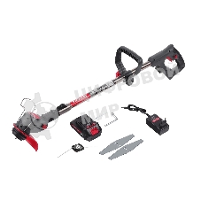 Триммер аккумуляторный Победа ТА 201 акб 21В 1,5Ач, 145мм ширина кошения, катушка и 2Т ножи