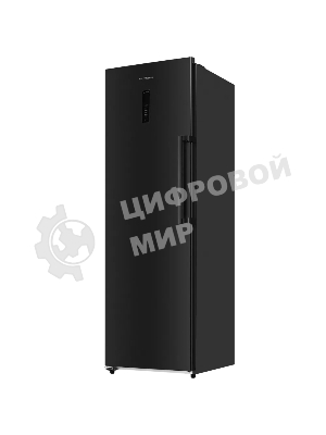 Морозильная камера Kuppersberg NFS 189 DX, High-Tech, отдельностоящая, ВхШхГ 185х60х65 см, объем 304 л, электронное управление, No Frost, LED дисплей, LED освещение, супер заморозка, инверторный компрессор, энергоэффективность А+, уровень шума 43 дБ, цвет черный