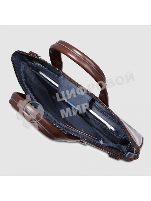 Сумка для ноутбука Piquadro Blue Square CA4021B2/MO коричневый натур.кожа