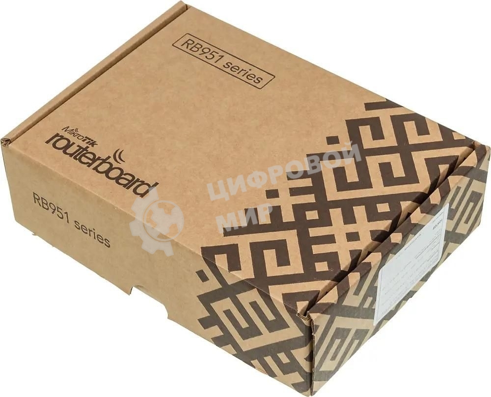 Роутер беспроводной MikroTik RB951UI-2HND N300 10/100BASE-TX белый