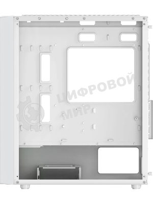 Корпус Ocypus Gamma C50 WH ARGB, Mini-Tower, белый, 4 x 120 мм