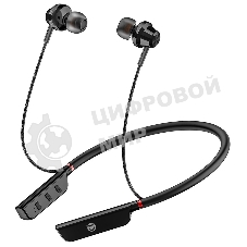 Беспроводные наушники PERO BE01 Black, вакуумные