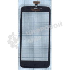 Сенсорное стекло (тачскрин) CT3S0724FPC-A1-E, черное