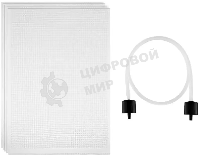 Вакуумный упаковщик Kitfort КТ-1517 130Вт серебристый/черный