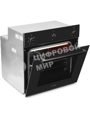 Духовой шкаф электрический Hyundai 6006.03 BG черное стекло
