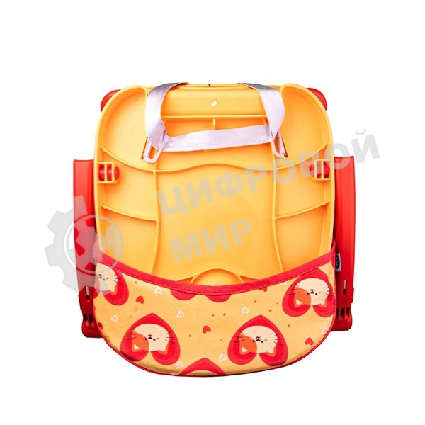 Стульчик для кормления BQ BCH012 Cat in a heart. Стульчик-бустер BQ BCH012. Гипоалергенные безопасные материалы/Съемный чехол из экокожи. Удобный, устойчив к загрязнению и легко моется/Съемная столешница/Безопасность малыша: устойчивая конструкция, нескол