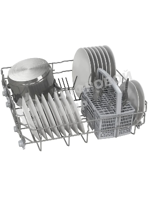 Посудомоечная машина Bosch SMS4IKI51Q, серебристый, 60 см, 13 компл., 48 дБ, класс A+++