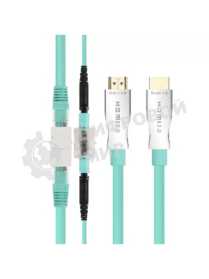 Сетевая Оптическая кабельная система HDMI2.0V VCOM 10M D3745-10.0