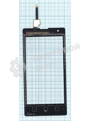 Сенсорное стекло (тачскрин) для Xiaomi Red Rice 1s, черное