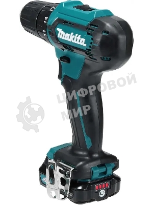 Дрель-шуруповерт Makita DF333DSAX6, 12 В, 2 Ач, 30 Нм, бесщеточный