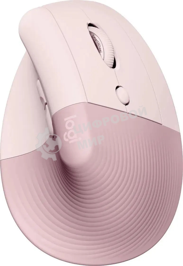 Мышь беспроводная Logitech Lift розовый, 4000 dpi, радиоканал, Bluetooth, USB, кнопки - 6