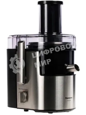 Соковыжималка Panasonic MJ-DJ01STN серебристый, центробежная, 800 Вт, 1500 мл, механическое
