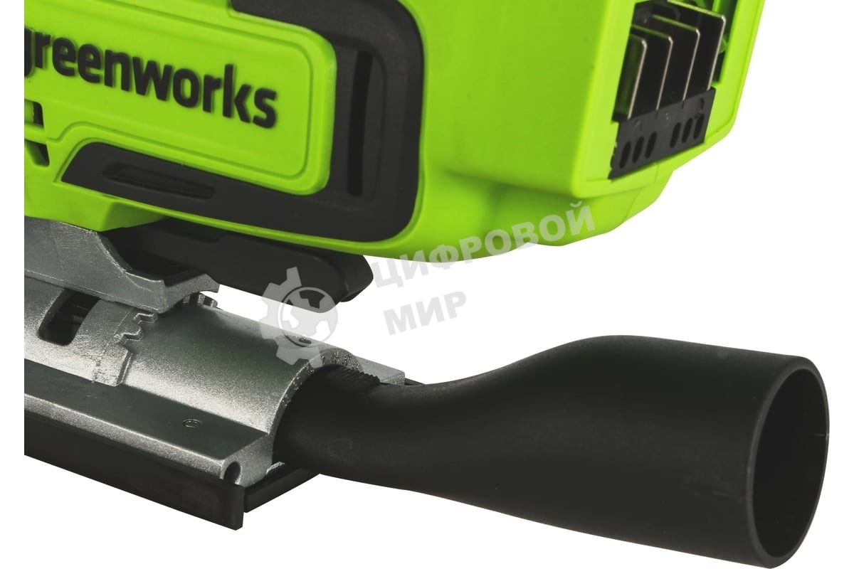 Лобзик электрический аккумуляторный GreenWorks GD24JS, 24V, бесщеточный без АКБ и ЗУ