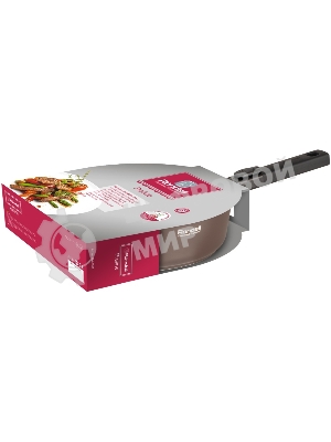 Сотейник Rondell Praline RDA-1568 d=28 см, (с крышкой) коричневый